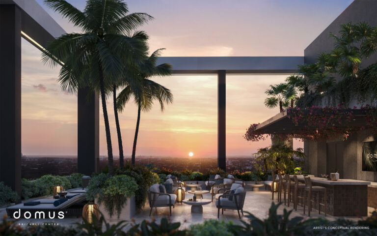 DomusBrickellCenter_Rooftop Sunset_