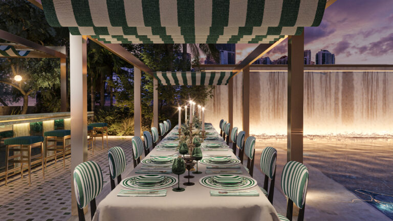 Pool Club DOLCE&GABBANA MIAMI TOWER_TABLESCAPE